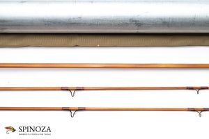 Edwards Quad Bamboo Fly Rod #40 - guide wrapping and spacing