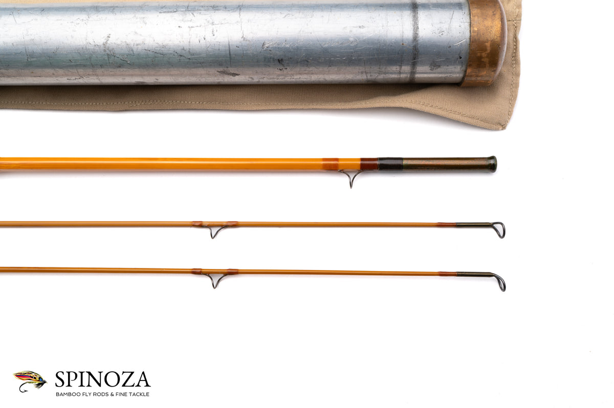 Everett Garrison Model 212 Bamboo Fly Rod - guides and thread wrapping