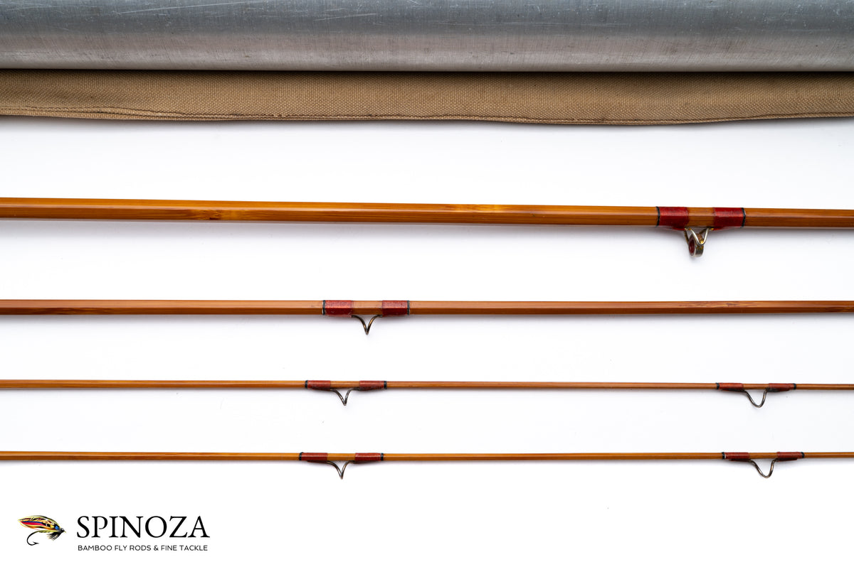 FE Thomas Special Bamboo Fly Rod 8' 3/2 #4/5 - guide wrapping and spacing