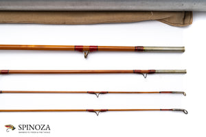 FE Thomas Special Bamboo Fly Rod 8' 3/2 #4/5 - ferrule detail and joints