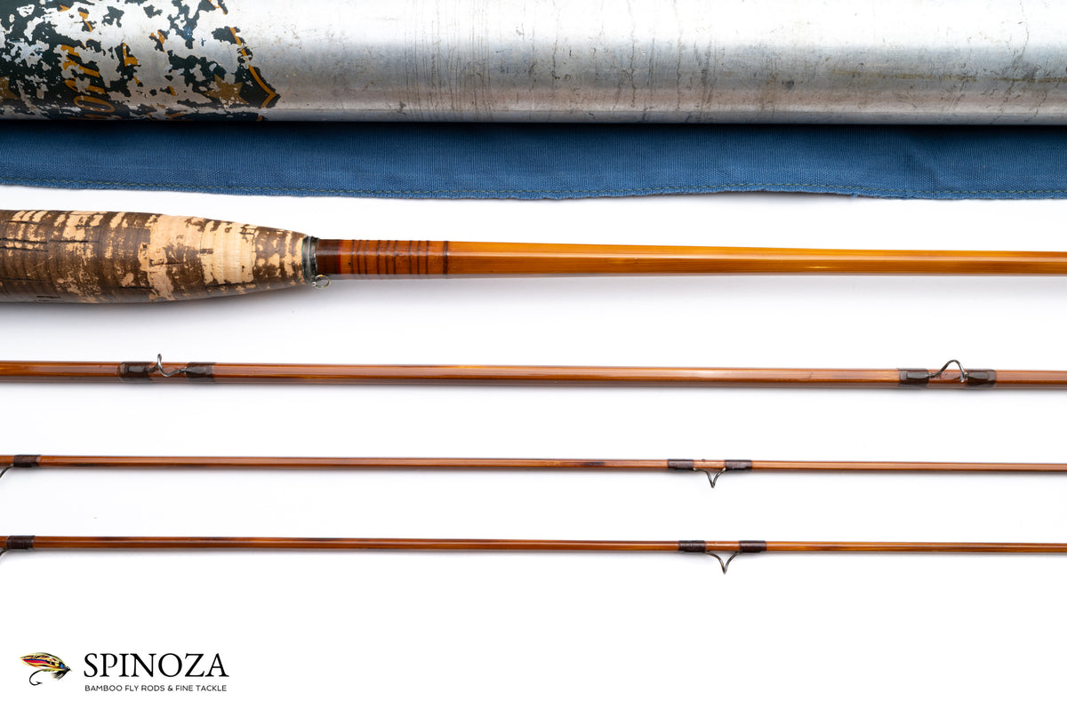 FE Thomas Browntone Special Bamboo Fly Rod 7'6" 3/2 #3/4 [SALE PENDING] - maker's marking and inscription