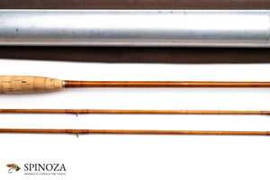 FE Thomas Special Fairy Bamboo Fly Rod 7' 2/2 #3/4 - maker's marking and inscription