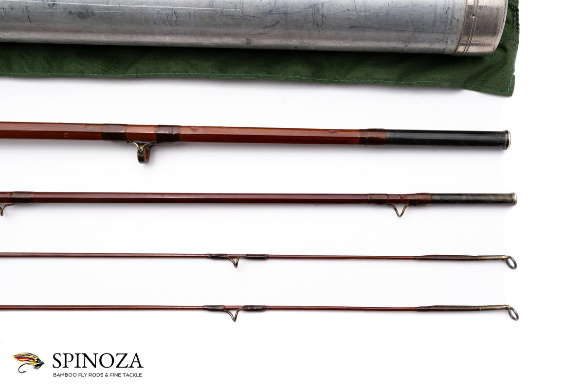 FE Thomas Mahogany Bamboo Fly Rod 9' 3/2 #4/5 - ferrule detail and joints