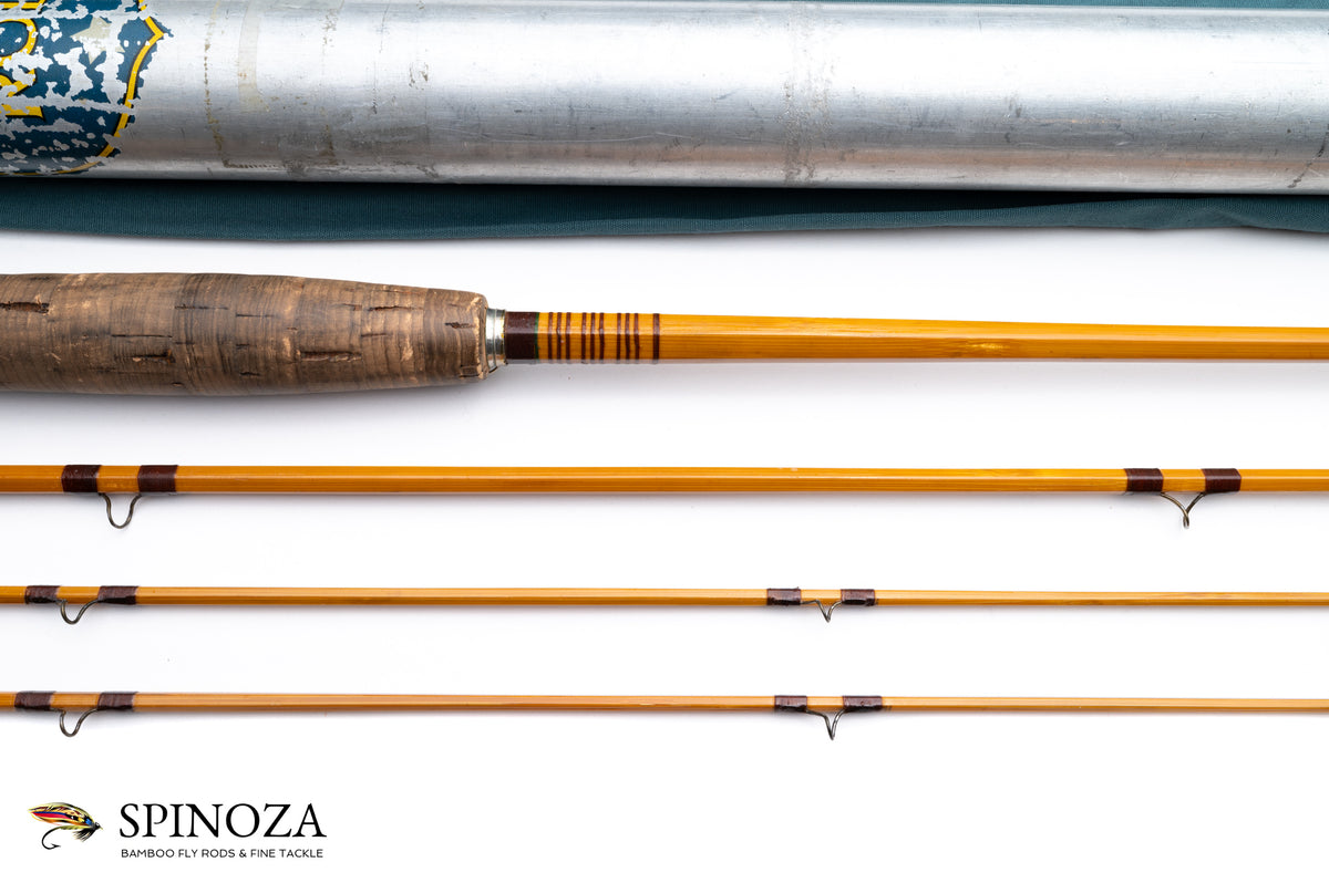 FE Thomas Special Bamboo Fly Rod 8' 3/2 #5 - maker's marking and inscription