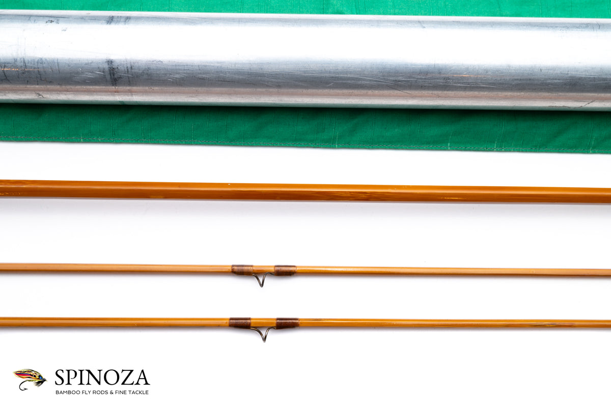 FE Thomas Special Bamboo Fly Rod 7'6" 2/2 #5 [SALE PENDING] - rod sections with wrapping detail
