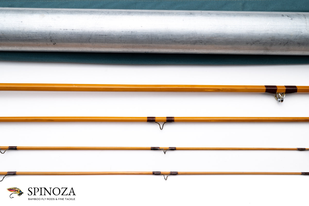 FE Thomas Special Bamboo Fly Rod 8' 3/2 #5 - guide wrapping and spacing