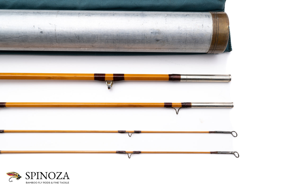 FE Thomas Special Bamboo Fly Rod 8' 3/2 #5 - ferrule detail and joints