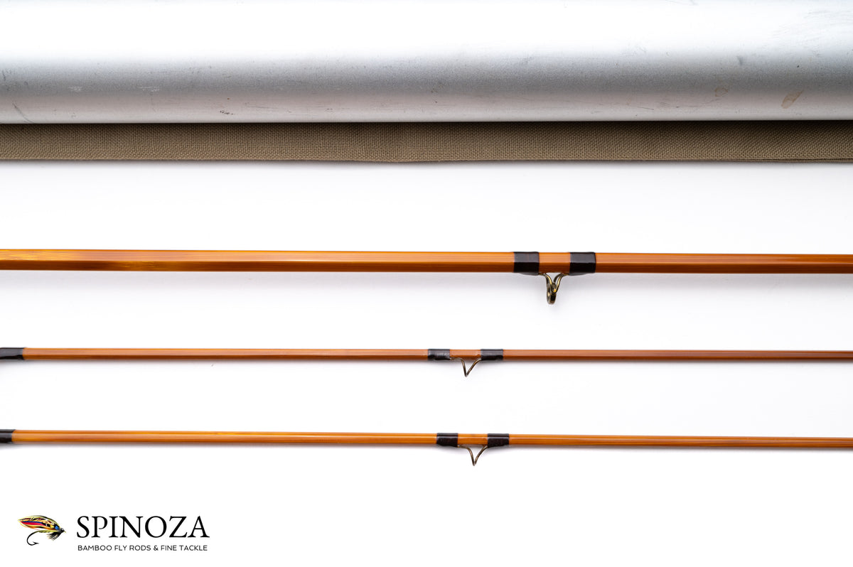 FE Thomas (Sam Carlson) Bamboo Fly Rod 8' 2/2 - guide wrapping and spacing