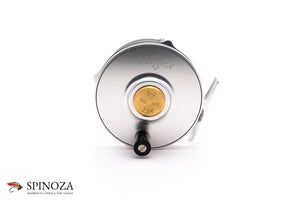 Farlex Platewind Fly Reel 1-1 DD 3 3/4" - handle and drag system,drag knob detail,handle mechanism