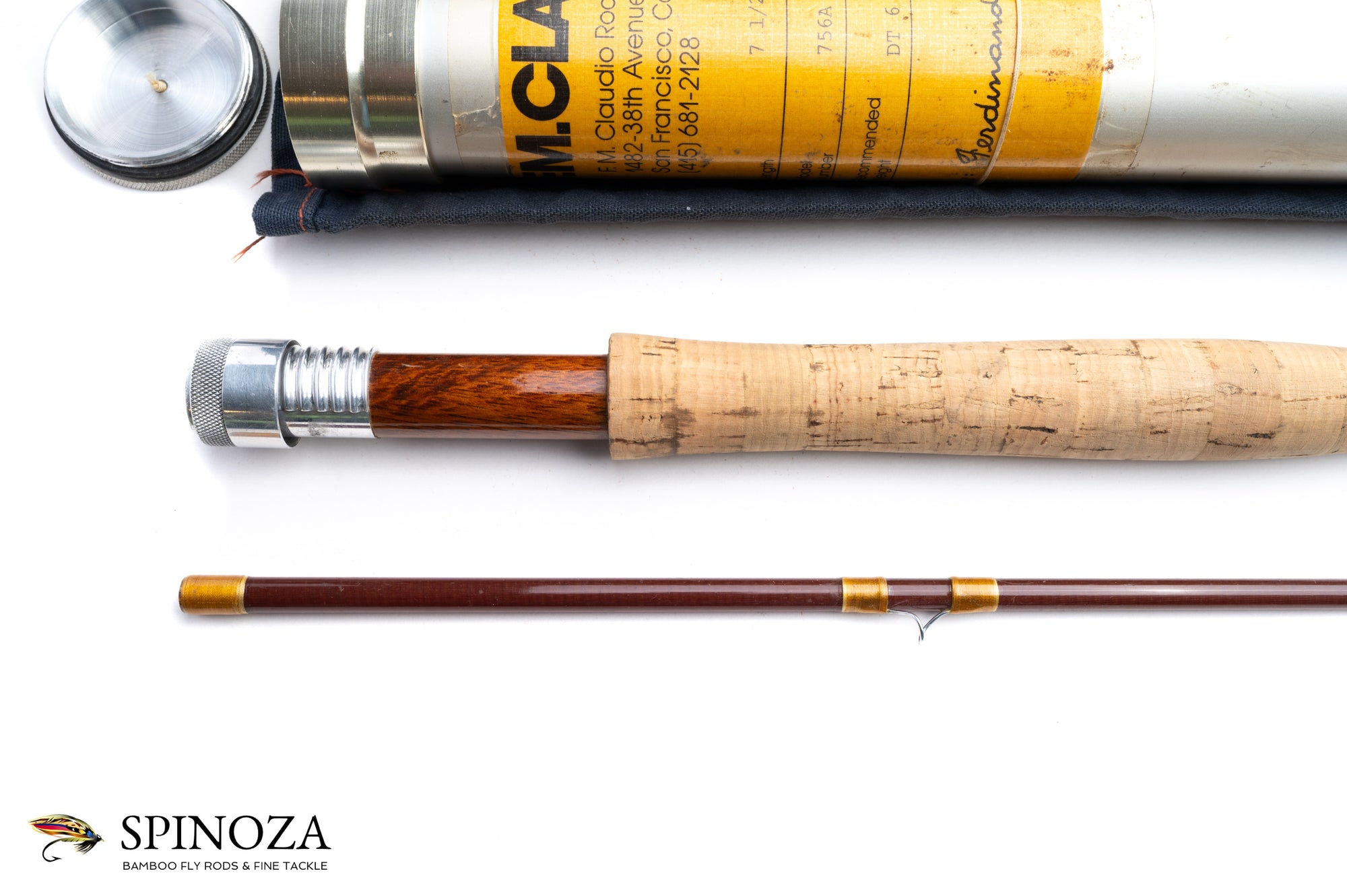 Ferdinand Claudio 756A Fiberglass rod 7'6" 2/1 #6