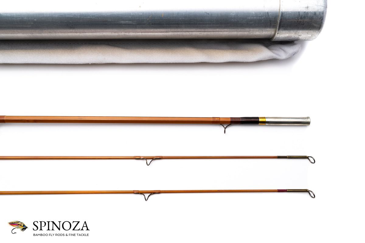Everett Garrison Model 202E Bamboo Fly Rod 7' 2/2 #5 - rod sections with wraps