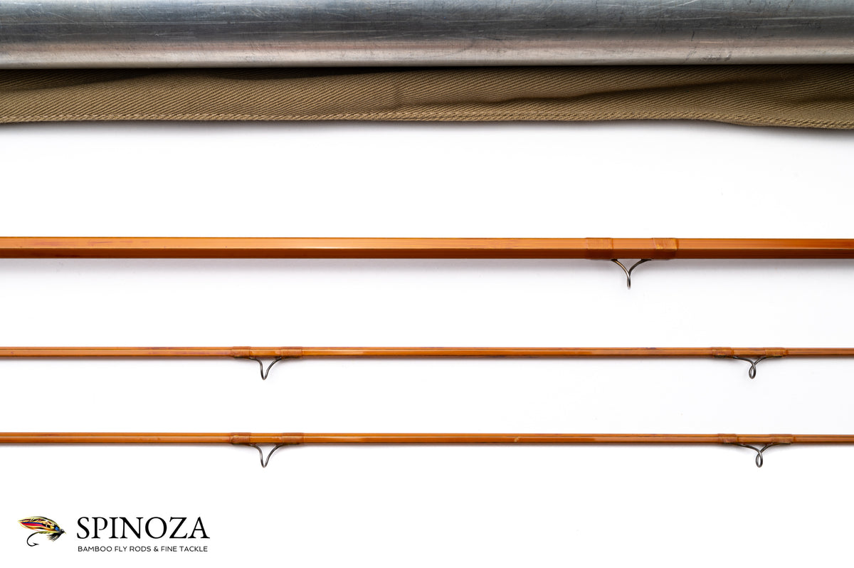Everett Garrison Model 212-E Bamboo Fly Rod 8' 2/2 #6 - ferrules and tip tops detail