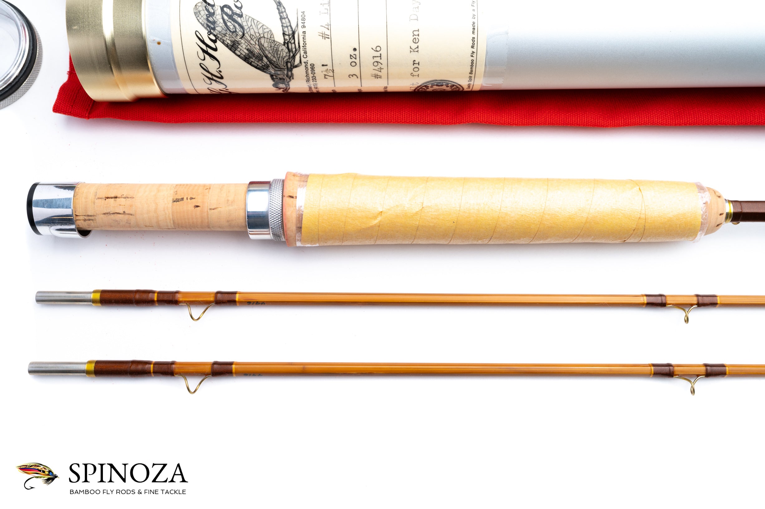 Gary Howells Bamboo Fly Rod 7'6 2/2 #4 [SALE PENDING] - Spinoza