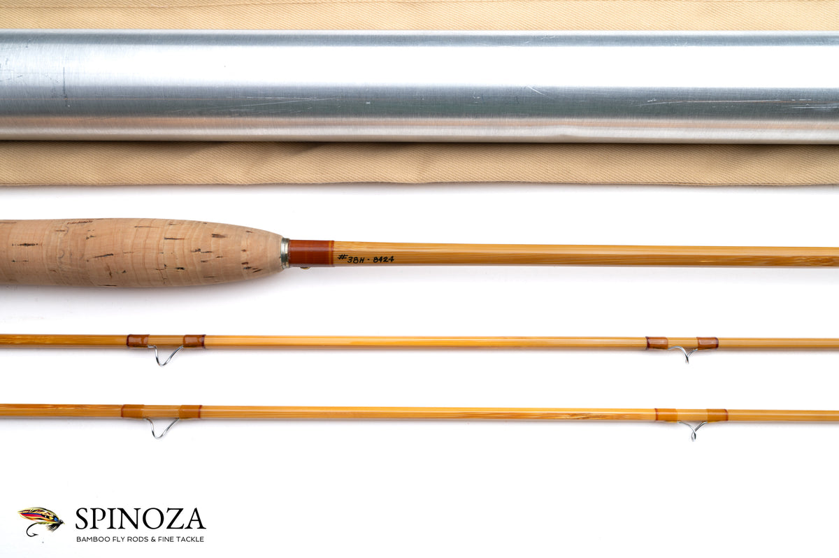 HL Leonard 38H Bamboo Fly Rod - maker's marking and inscription