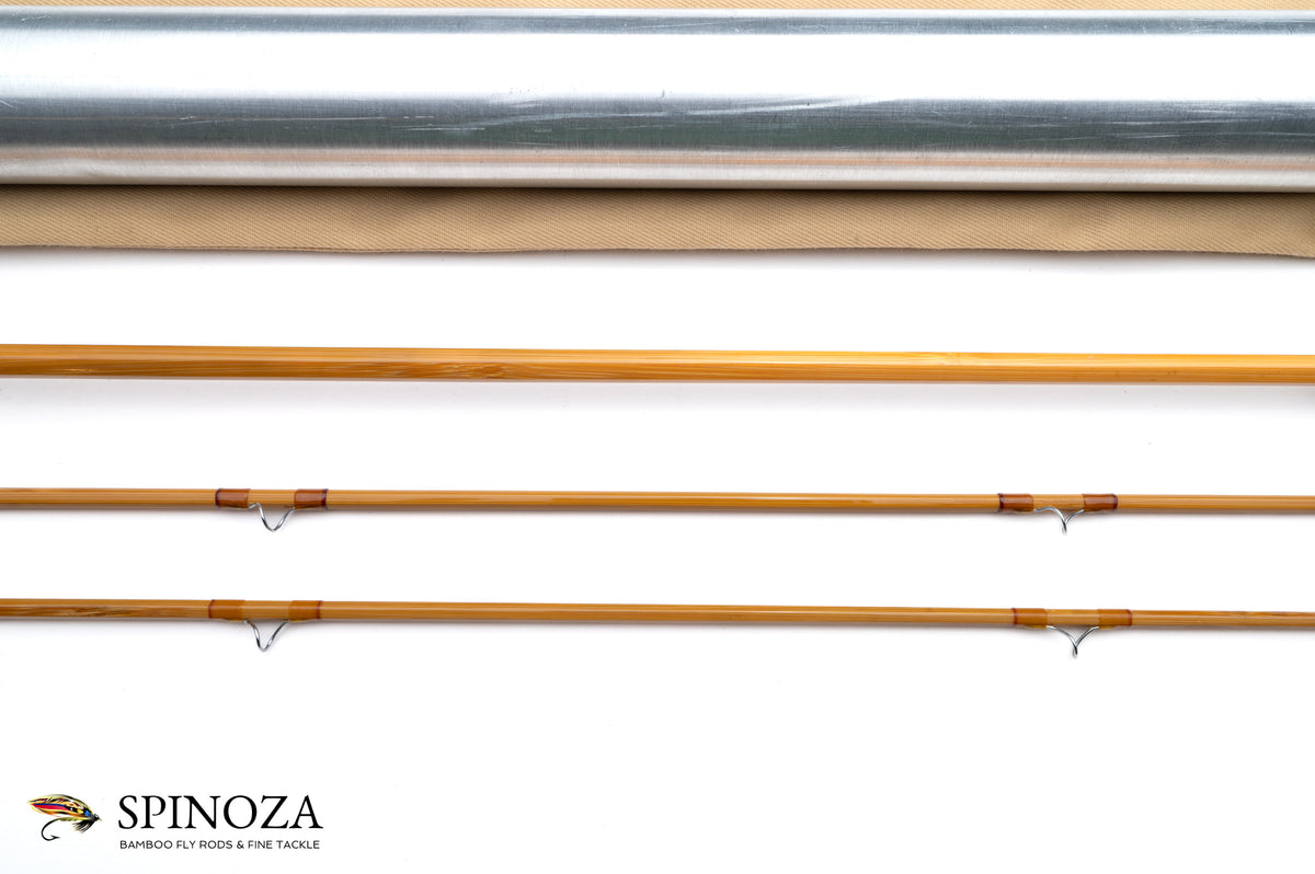 HL Leonard 38H Bamboo Fly Rod - rod sections with wrapping detail