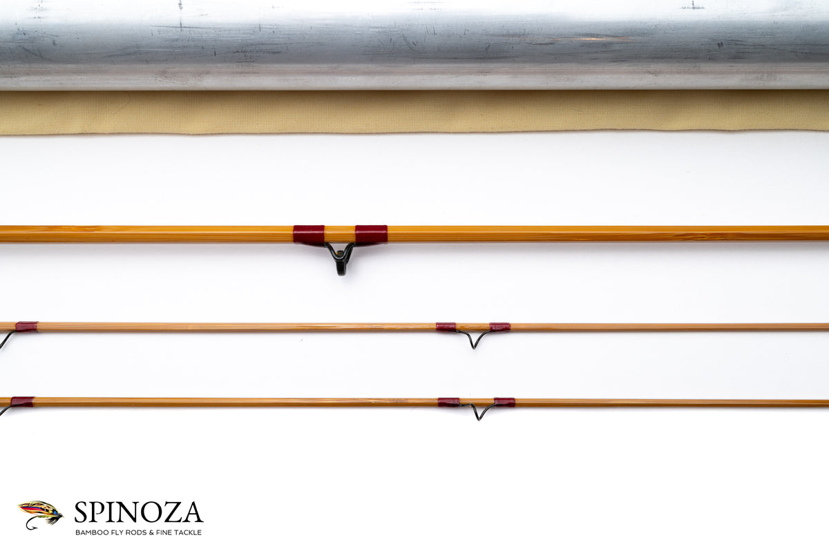 HL Leonard Model 38L Bamboo Fly Rod 7' 2/2 #3 - guide wrapping and spacing