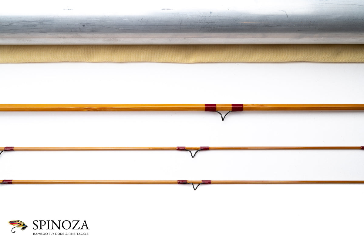 HL Leonard Model 38L Bamboo Fly Rod 7' 2/2 #3 - ferrule detail and joints