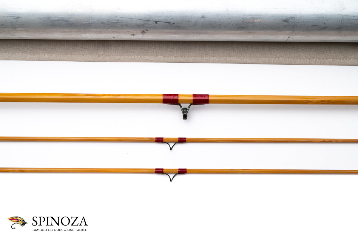 HL Leonard Model 41L Bamboo Fly Rod 8'6"' 2/2 #5/6 - guide wrapping and spacing
