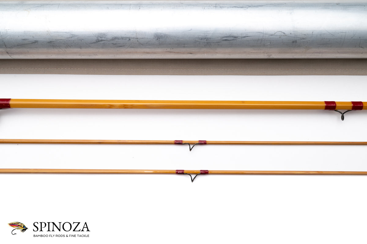 HL Leonard Model 41L Bamboo Fly Rod 8'6"' 2/2 #5/6 - ferrule detail and joints