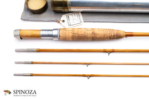 HL Leonard Model 50DF Fly Rod - grip and reel seat close-up