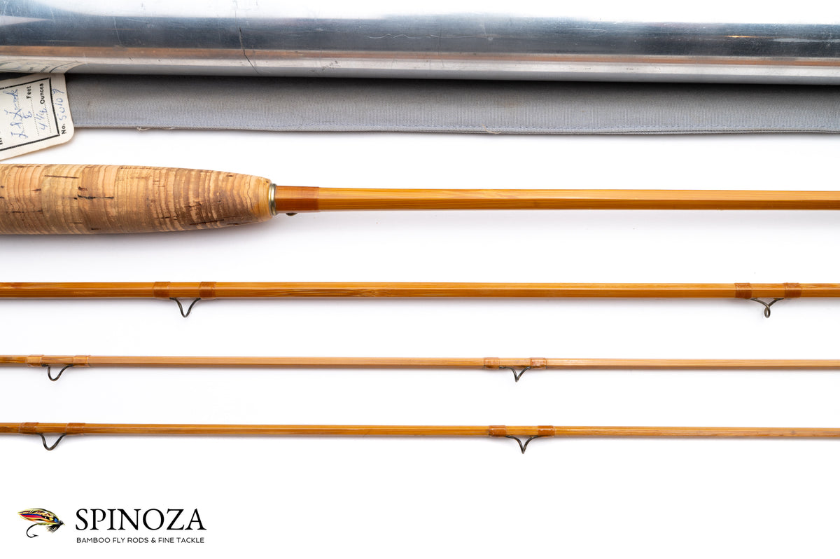 HL Leonard Model 50DF Fly Rod - maker's marking and inscription