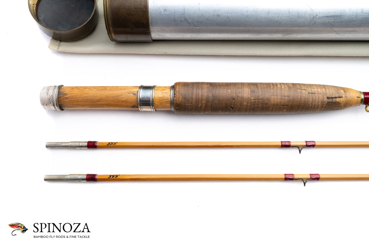 HL Leonard Model 38-H Fly Rod 7' 2/2 #3/4 - grip and reel seat close-up