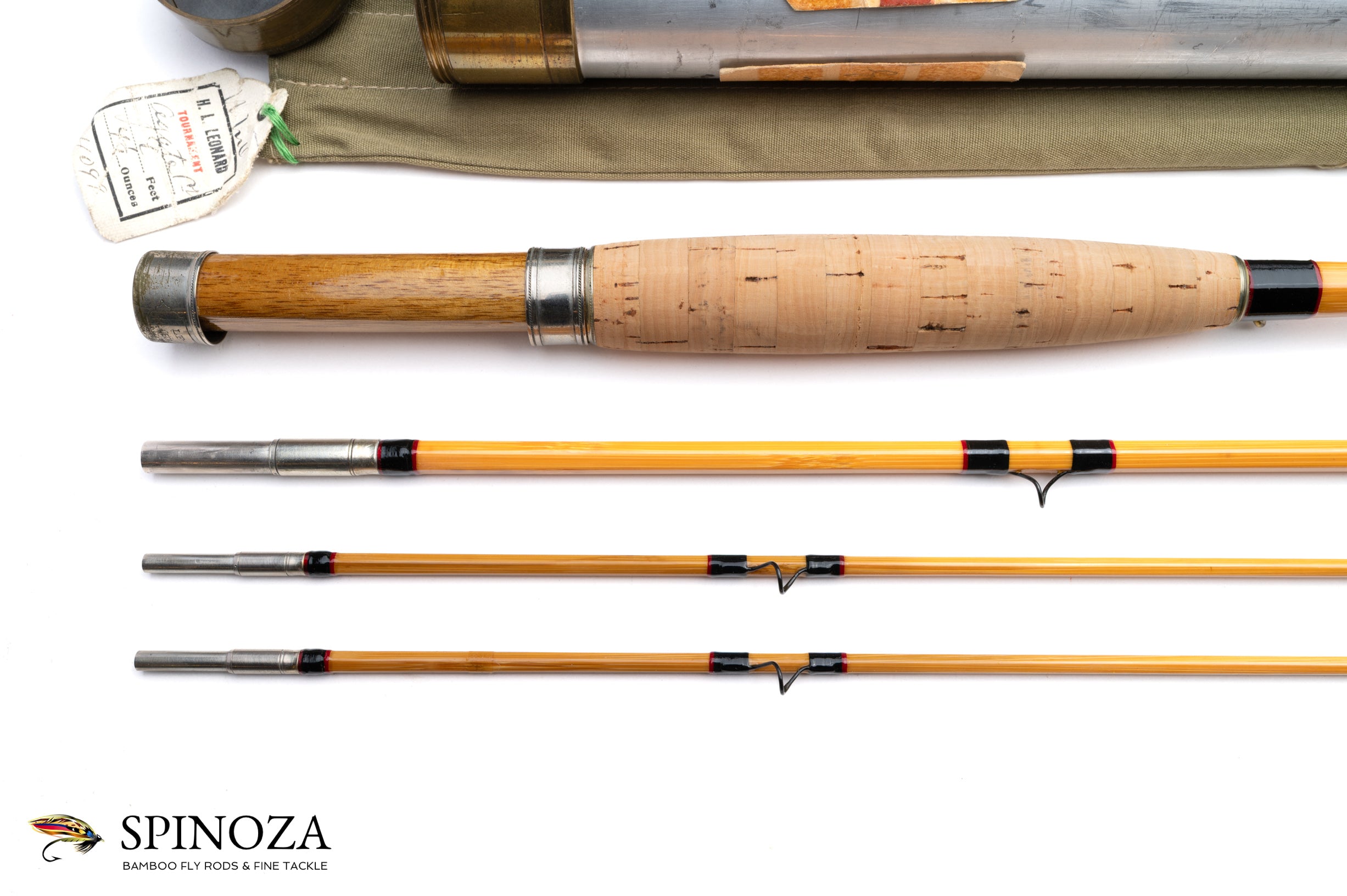 HL Leonard Tournament Bamboo Fly Rod 8' 3/2 #5/6