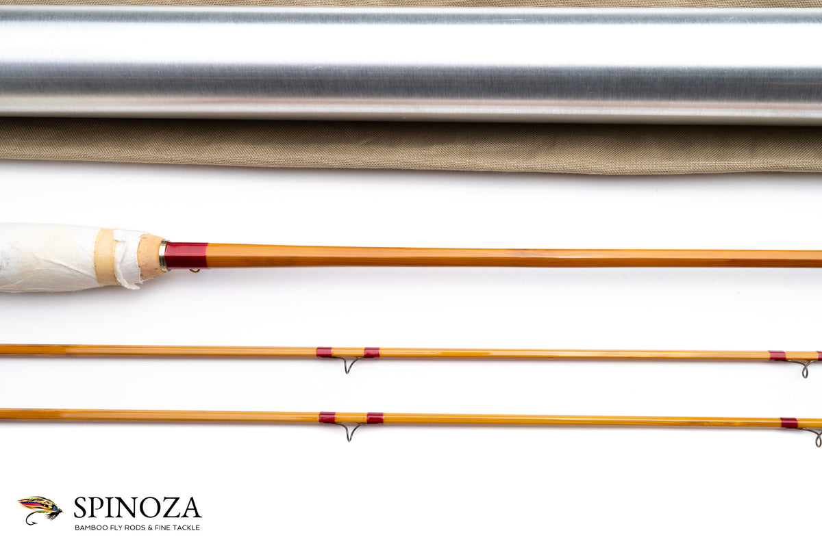 HL Leonard 39-5 Bamboo Fly Rod 7'6" 2/2 #5 (Refinished by Sam Carlson) - maker's marking and inscription