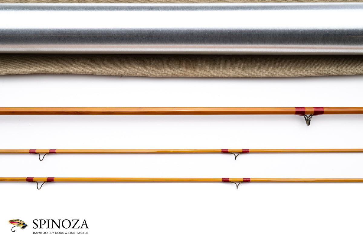 HL Leonard 39-5 Bamboo Fly Rod 7'6" 2/2 #5 (Refinished by Sam Carlson) - guide wrapping and spacing