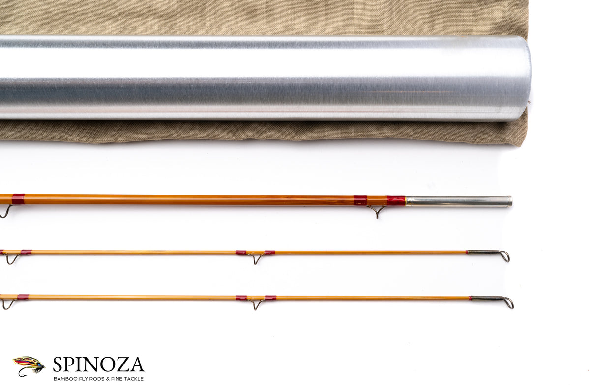 HL Leonard 39-5 Bamboo Fly Rod 7'6" 2/2 #5 (Refinished by Sam Carlson) - tip section and guides