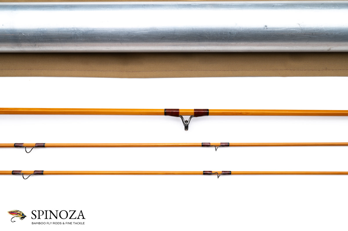 HL Leonard Duracane Bamboo Fly Rod 6'6" 2/2 #4 - guide wrapping and spacing