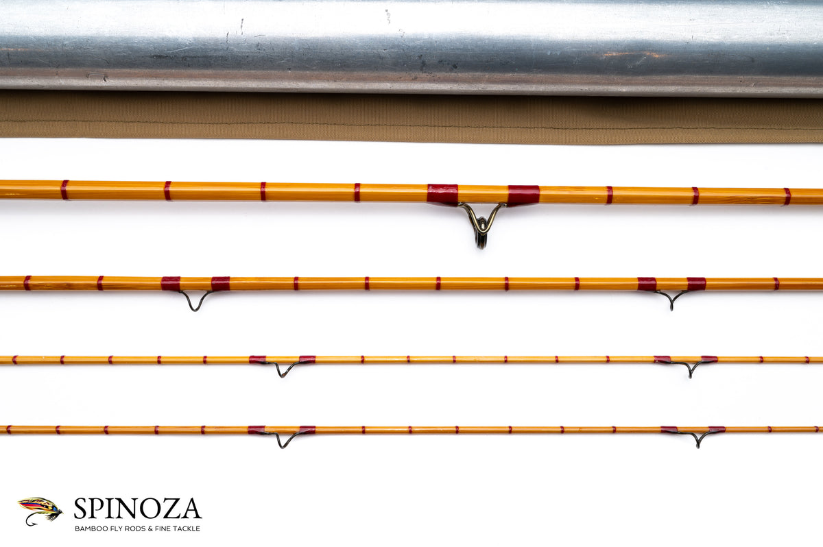 HL Leonard Fairy Catskill Bamboo Fly Rod 8'6" 3/2 #3 - guide wrapping and spacing