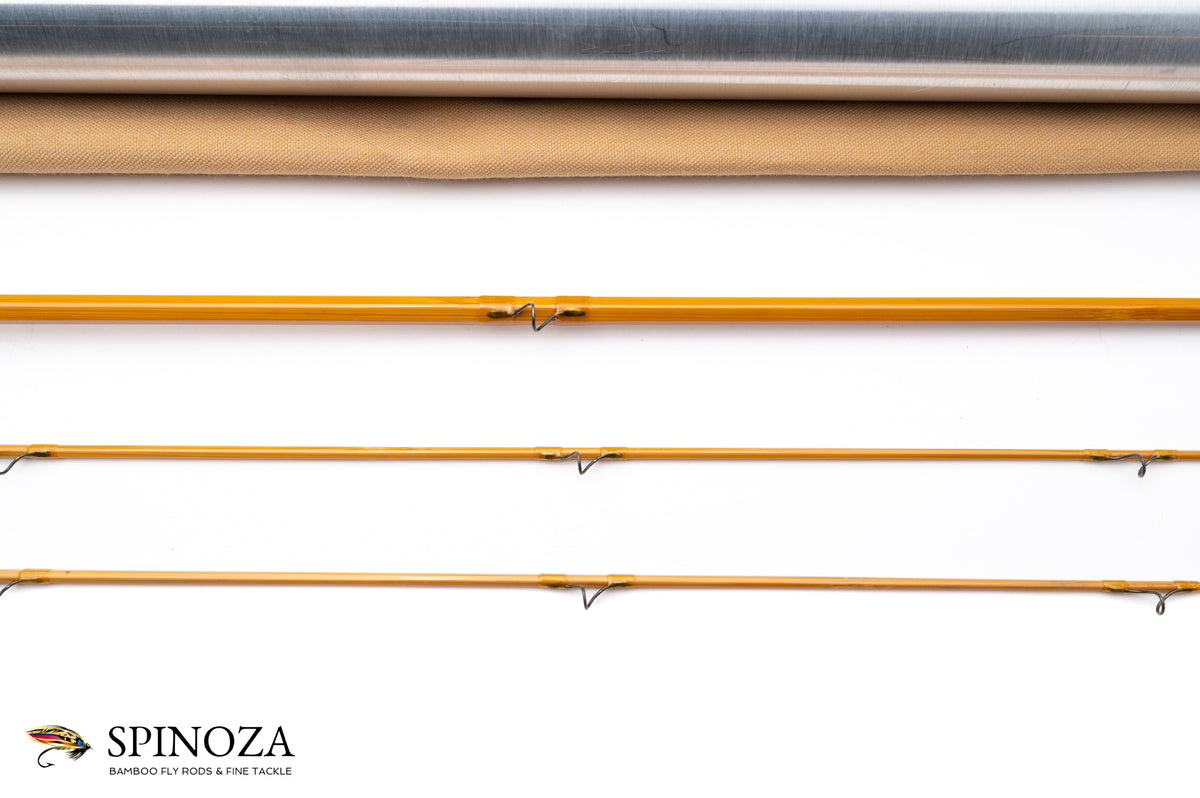 HL Leonard Model 39-5 DF Bamboo Fly Rod 7'6" 2/2 #5 - ferrule detail and joints