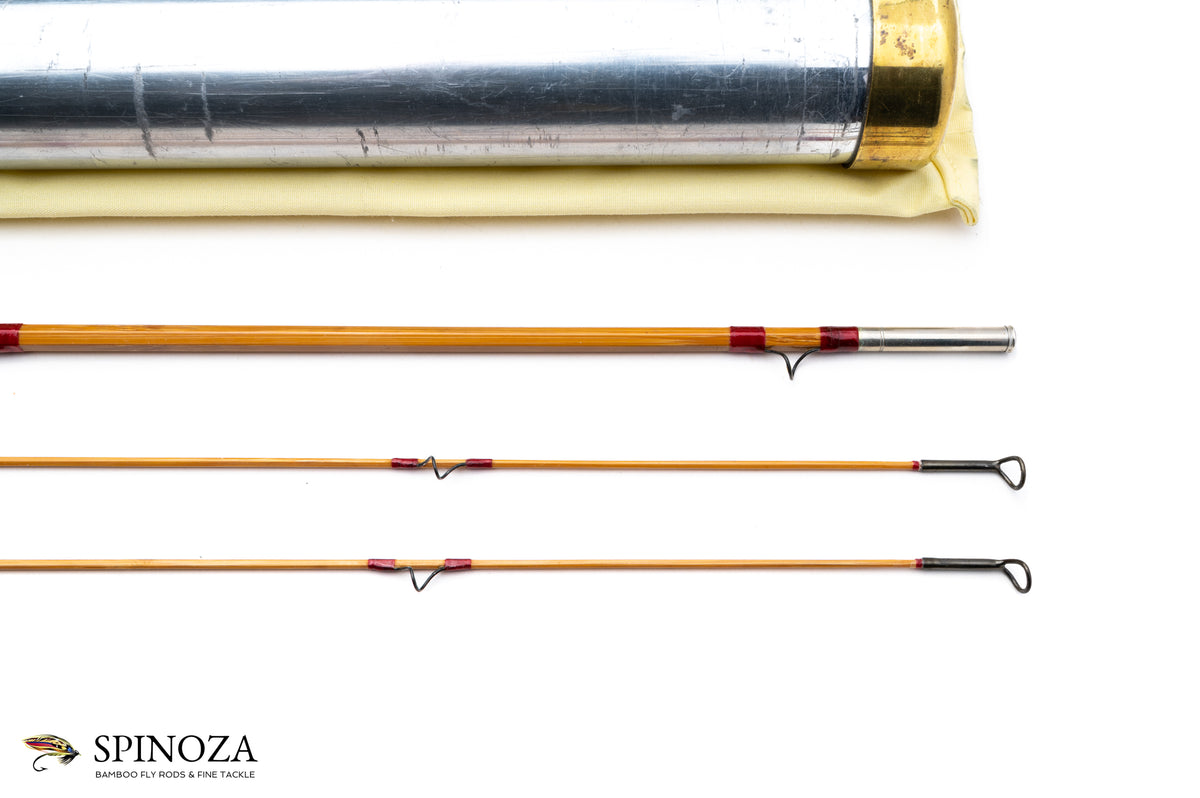 HL Leonard 39-5 Bamboo Fly Rod 7'6" 2/2 #5 - tip section and guides