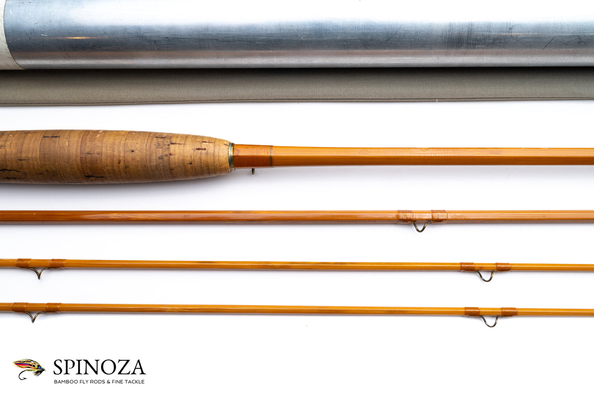 HL Leonard 49DF-5 Tournament Bamboo Fly Rod 7'6" 3/2 #5 - maker's marking and inscription