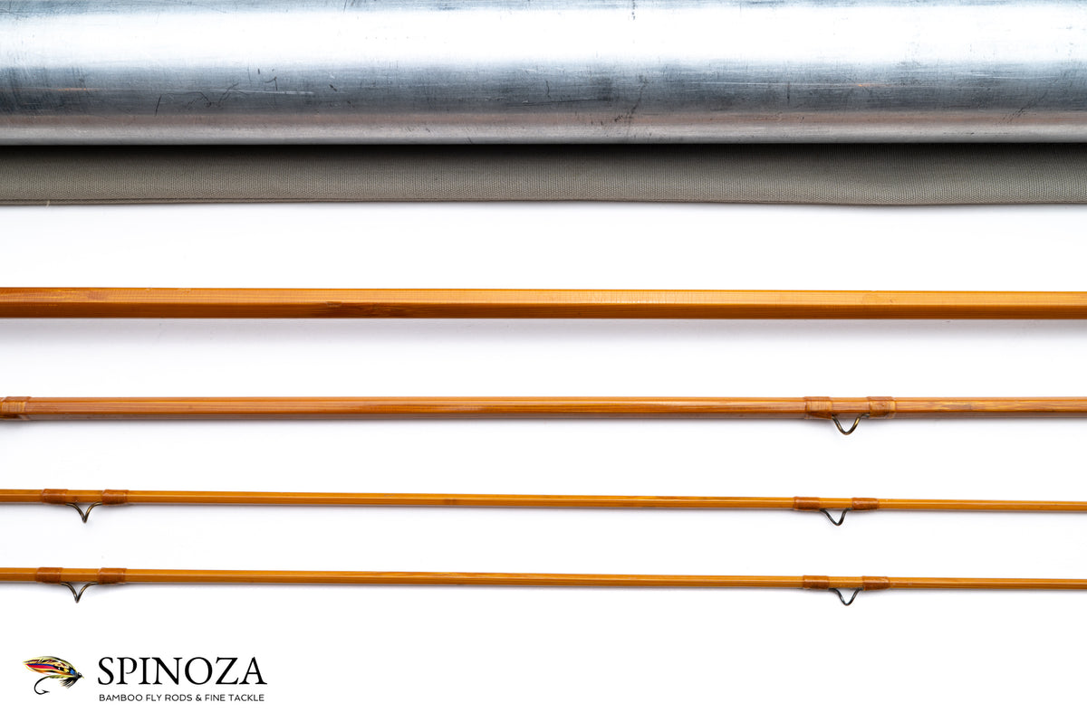 HL Leonard 49DF-5 Tournament Bamboo Fly Rod 7'6" 3/2 #5 - rod sections with wrapping detail