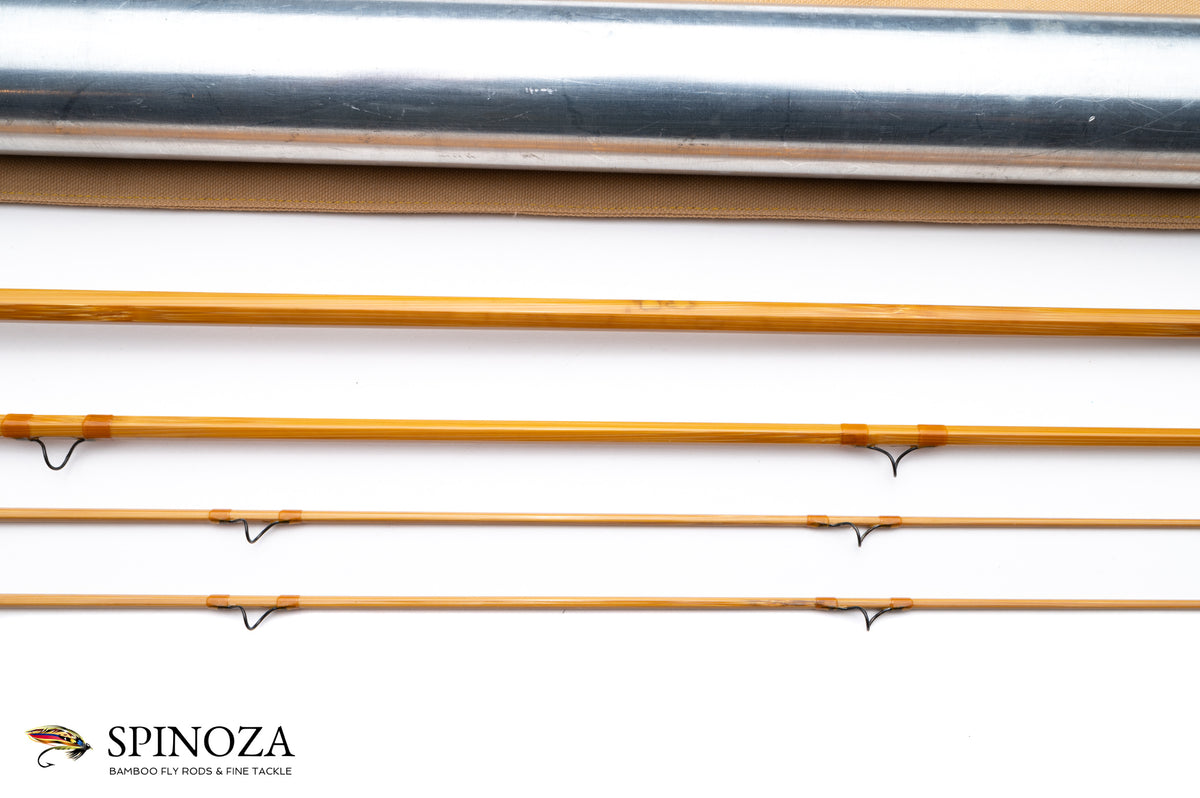 HL Leonard Model 50-5 Bamboo Fly Rod 8' 3/2 #5 - guide wrapping and spacing