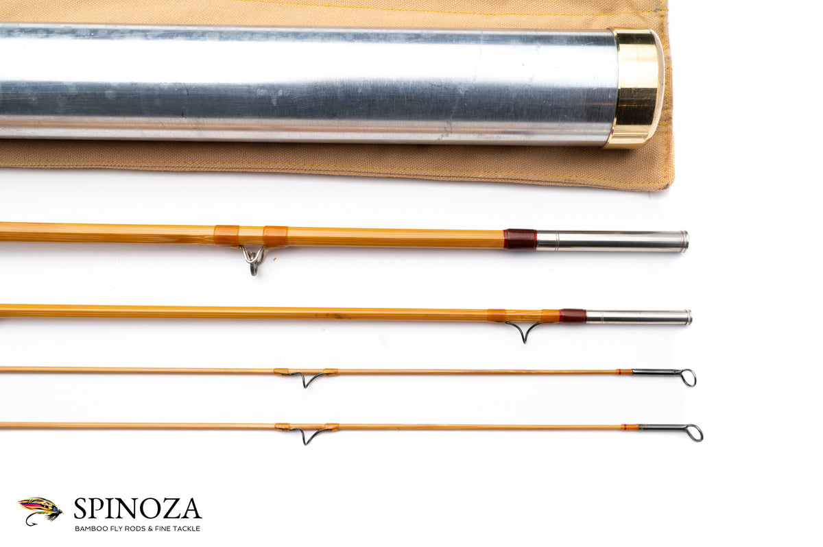 HL Leonard Model 50-5 Bamboo Fly Rod 8' 3/2 #5 - tip section and guides