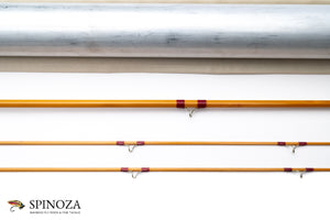 HL Leonard Model 66 ACM Bamboo Fly Rod 8' 2/2 #5/6 - ferrule detail and joints