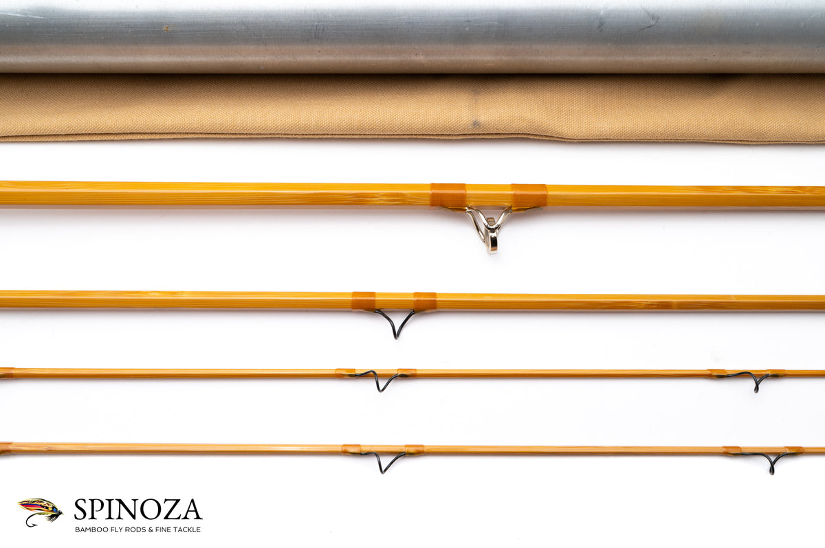 HL Leonard Salmon Series Bamboo Fly Rod 9' 3/2 #9 - ferrule detail and joints