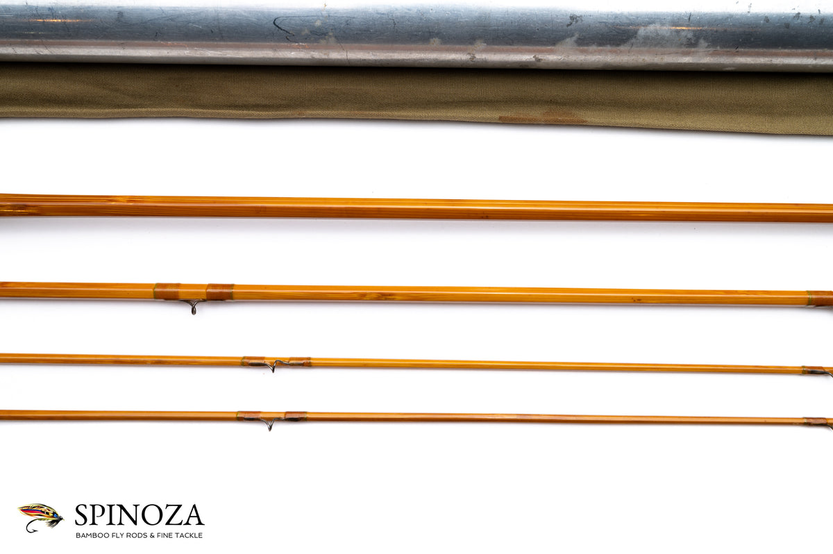 HL Leonard Tournament Bamboo Fly Rod 7'6" 3/2 #5 - rod sections with wrapping detail