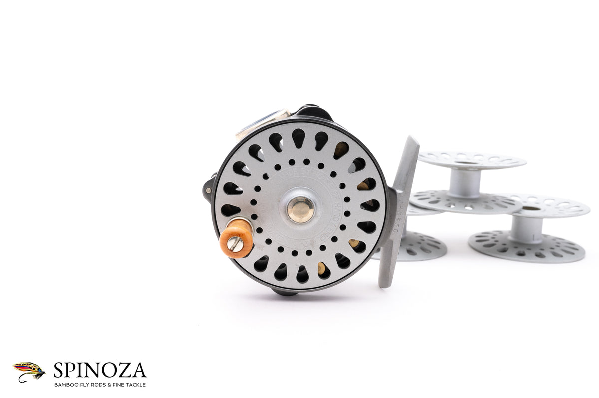 Hardy Bougle Agate I Reel with Three Spare Spools