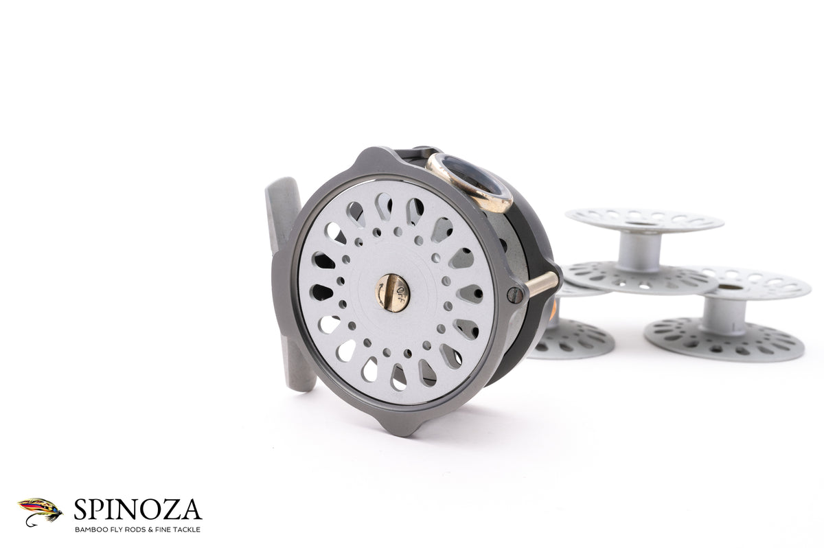 Hardy Bougle Agate I Reel with Three Spare Spools