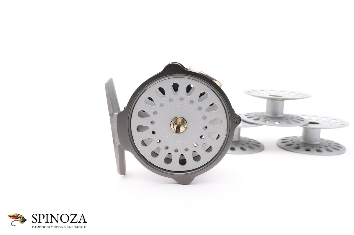 Hardy Bougle Agate I Reel with Three Spare Spools