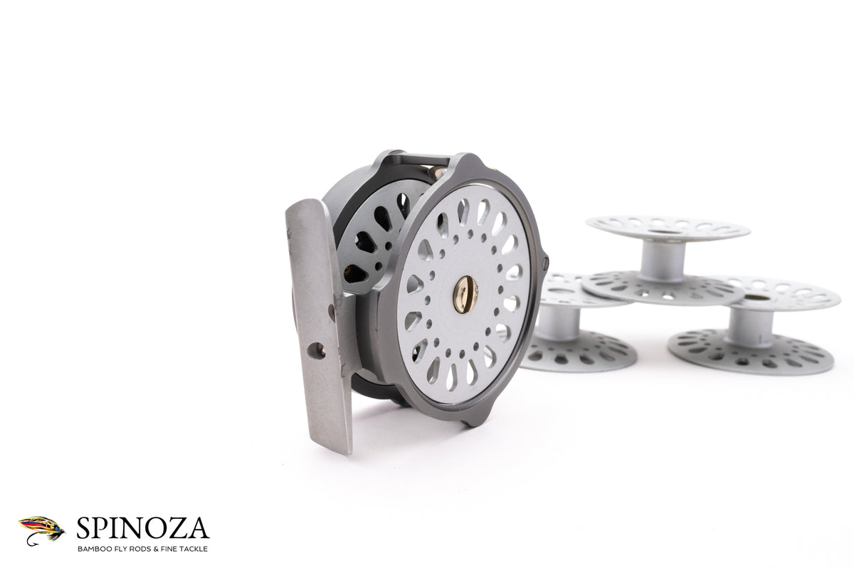 Hardy Bougle Agate I Reel with Three Spare Spools