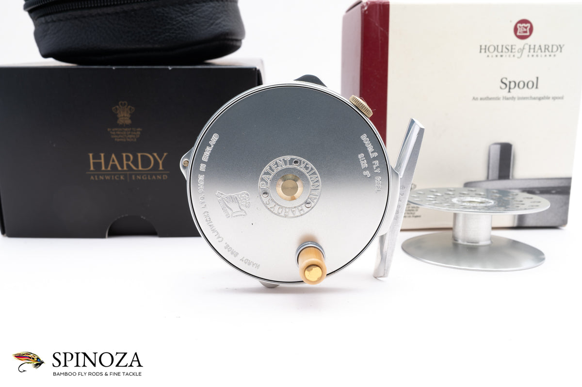 Hardy Bougle Heritage Reel 3” with Spare Spool