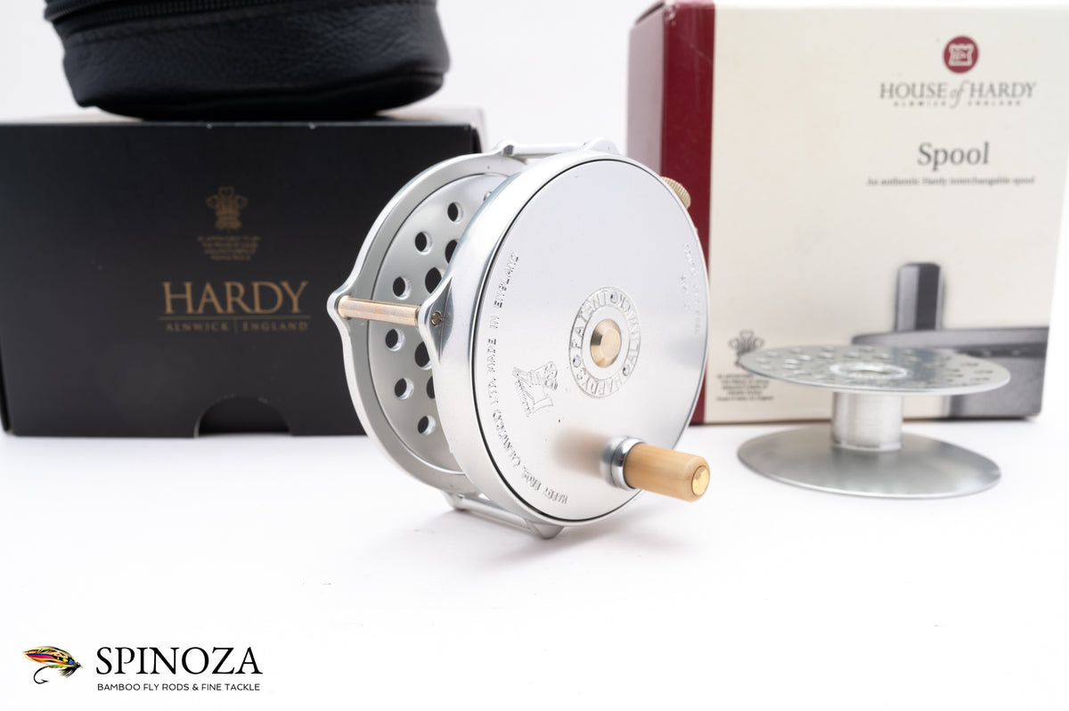 Hardy Bougle Heritage Reel 3” with Spare Spool