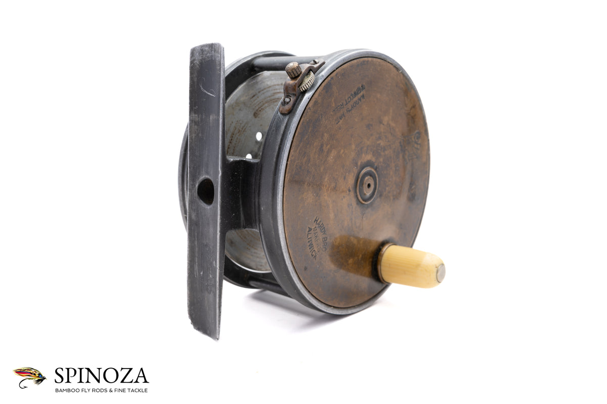 Hardy Brass Face Perfect Fly Reel 3 3/4" with Integrated Foot