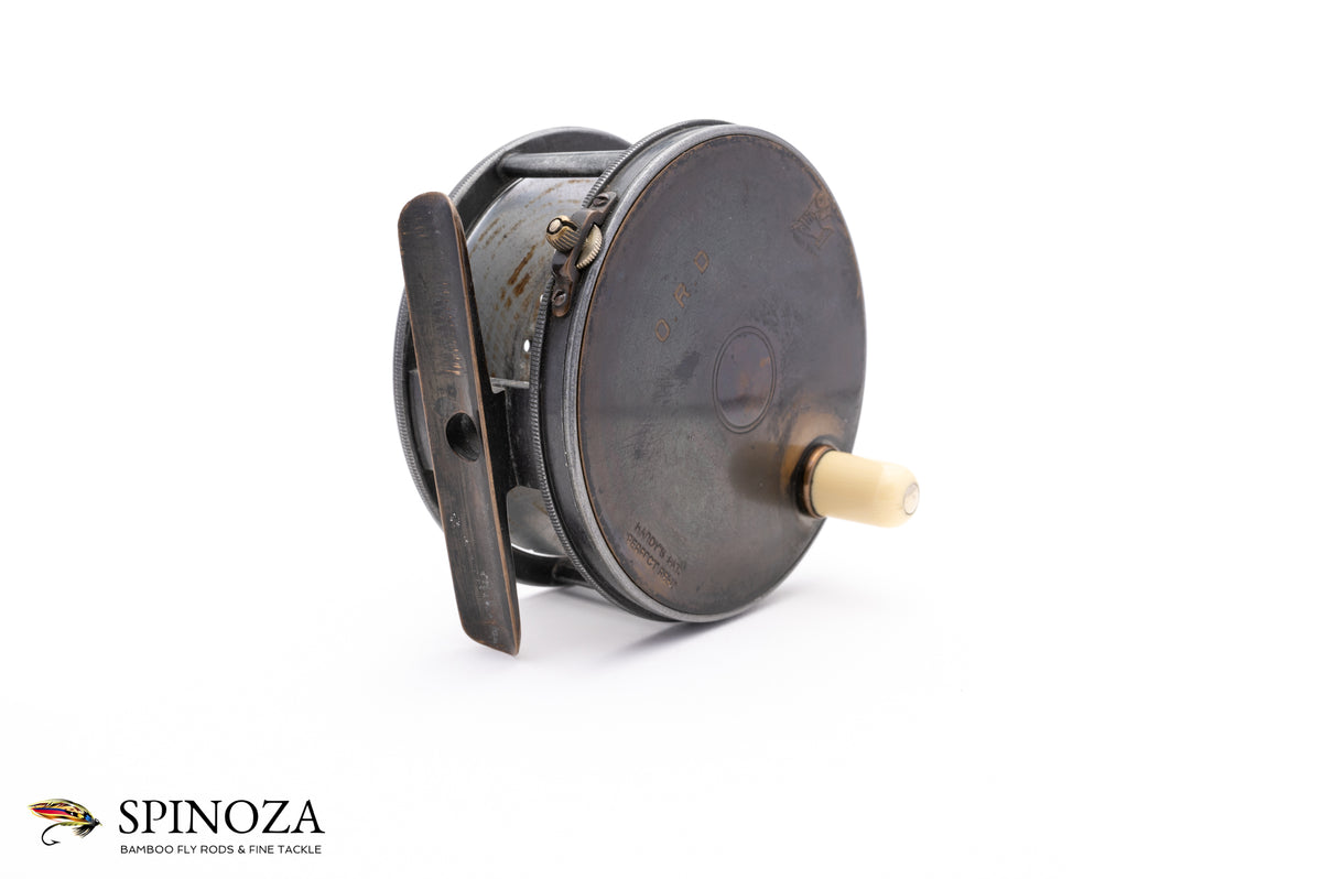 Hardy Brass Faced Perfect Reel 4"