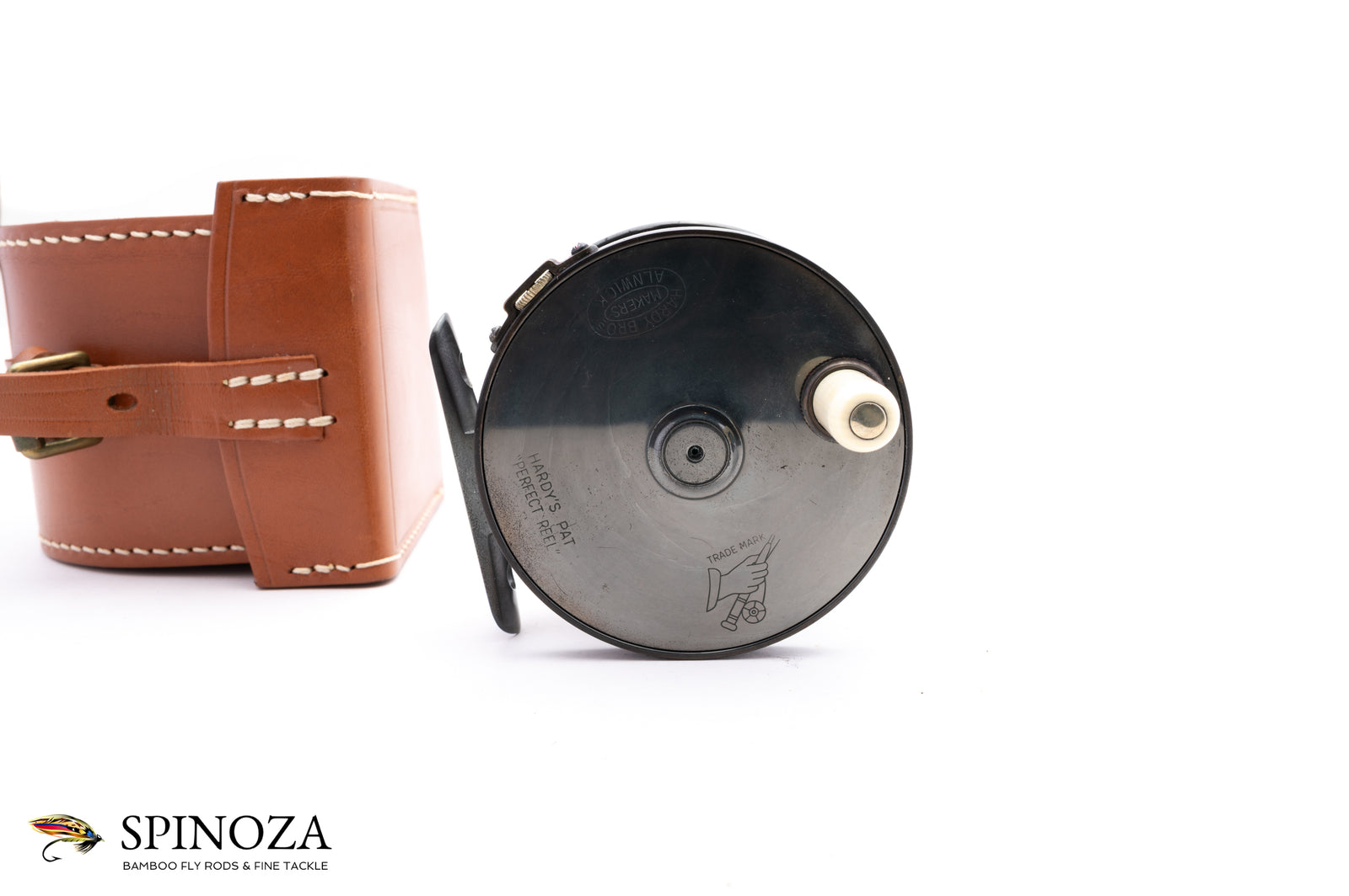 Hardy Brass Perfect Reproduction Reel 2 7/8”